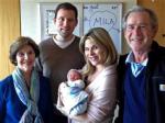 First Look at Jenna Bush's Newborn Daughter