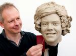 Pictures of One Direction's Clay Heads for Madam Tussauds Revealed