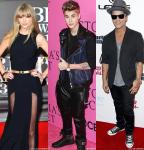 Taylor Swift, Justin Bieber and Bruno Mars to Perform at 2013 Billboard Music Awards