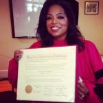 Oprah Winfrey Receives Honorary Degree at Harvard