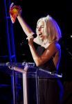 Lady GaGa Delivers Stirring Speech, Sings National Anthem at Gay Pride