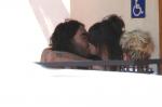 Pictures: Russell Brand Making Out With Mystery Brunette at Lunch