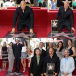 Pics: Vin Diesel Honored With a Star on Hollywood Walk of Fame
