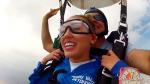 Video: Miley Cyrus Goes Skydiving for First Time