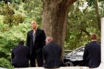 Vin Diesel and Paul Walker Filming Funeral Scene on 'Fast and Furious 7' Set