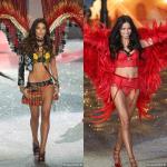 Victoria's Secret Fashion Show: Lily Aldridge Is Sexy Punk Chick, Adriana Lima Is Red Hot Angel