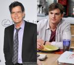 Charlie Sheen Tells Ashton Kutcher to Quit 'Barfing' on 'Two and a Half Men'