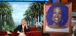 Ellen DeGeneres Gives Oprah Winfrey a Sequined Portrait as Birthday Gift