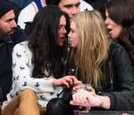 Michelle Rodriguez and Cara Delevingne Pack on PDA During Knicks Game