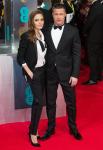 Brad Pitt and Angelina Jolie Wear Matching Outfits at 2014 BAFTA Awards