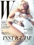 Miley Cyrus Went Nude and Transparent for W Magazine