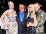 Lady GaGa Attends Elton John's Oscar Party