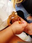 Khloe Kardashian Shares Photo of North West Holding Her Chanel Earring
