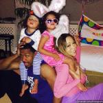 Photo: Mariah Carey Celebrates Easter With Nick Cannon and Their Children