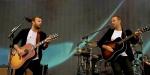 Video: Chris Martin Joins Kings of Leon Onstage to Perform 'Fans'
