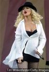 Video: Pregnant Christina Aguilera Performs at Jazz Festival