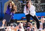 Video: Demi Lovato Joined by Cher Lloyd for 'Really Don't Care' on 'GMA'