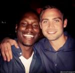 Tyrese Gibson Poses With Paul Walker's Brothers at 'Fast and Furious 7' Wrap Party