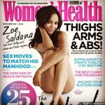 Zoe Saldana Goes Naked for Women's Health U.K.