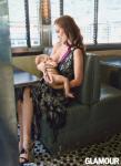 Olivia Wilde Breastfeeds Her Baby in Glamour Magazine Photo