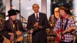 Video: President Obama Joins Willie Nelson to Sing 'On the Road Again'