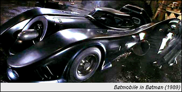 Batmobile in Batman (1989)
