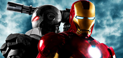 Iron Man gets a helping hand from War Machine in 'Iron Man 2' 