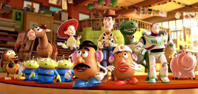 The toy gang finds themselves thrown away in 'Toy Story 3' 