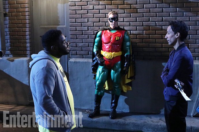 Alan Tudyk Suits Up as Robin in 'Powerless' First-Look Picture