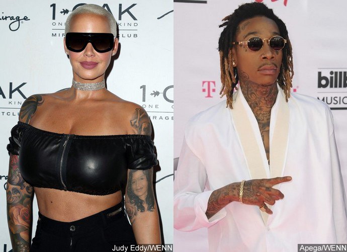 Amber Rose Reveals Wiz Khalifa Puts His Sperm on Her Face While They're Having Sex