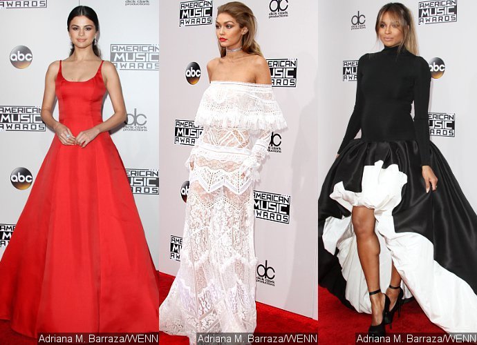 American Music Awards 2016: Selena Gomez, Gigi Hadid and Ciara Glam Up the Red Carpet
