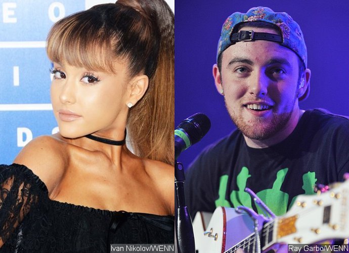 Ariana Grande and Mac Miller Get Lovey-Dovey in Front of Paparazzi