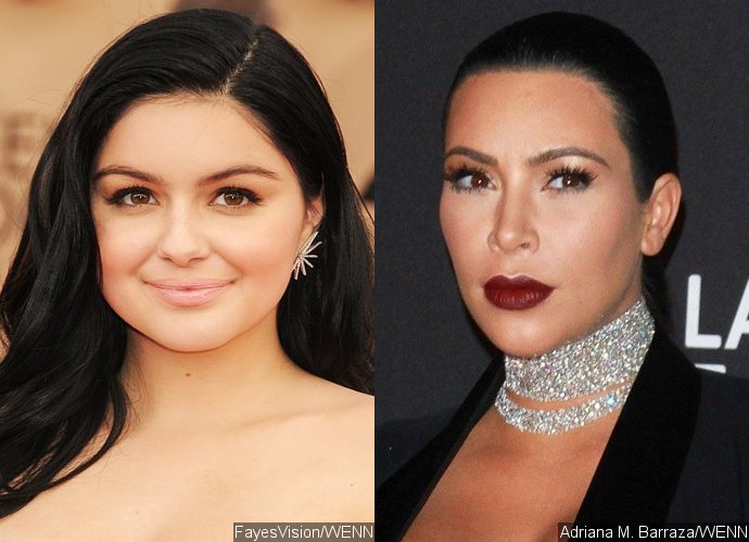Ariel Winter Continues to Defend Kim Kardashian Against Her Nude Selfie's Haters