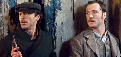 Robert
Downey Jr. and Jude Law team up for 'Sherlock Holmes' 