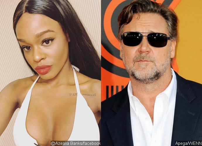 Azealia Banks Calls Russell Crowe 'Racist Pig,' Claims They Were Flirting Before Altercation
