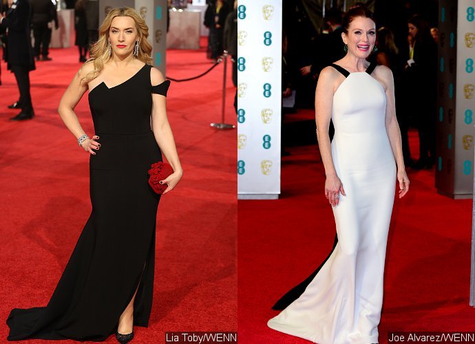 BAFTAs 2016: Kate Winslet and Julianne Moore Stun in Simple Gowns on Red Carpet