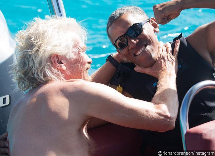 Watch Barack Obama Go Kitesurfing With Richard Branson