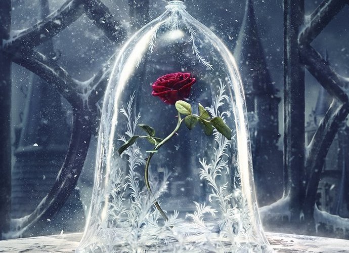 Beauty and the Beast Teaser Poster Highlights the Enchanted Rose