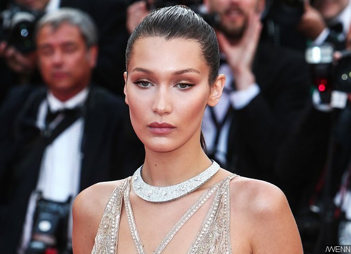 Bella Hadid Goes Braless in Completely Sheer Top. See the Eye-Popping Pics