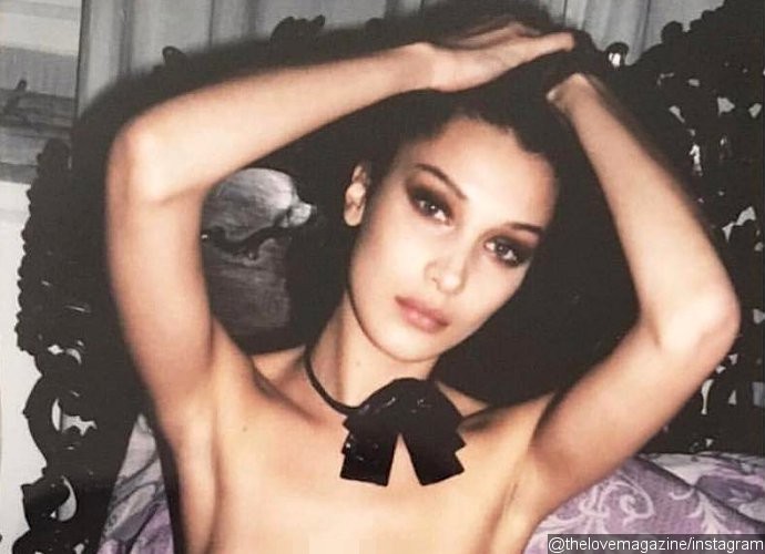 Bella Hadid Parades Her Nipple in Barely-There Lingerie - See the Racy Pic
