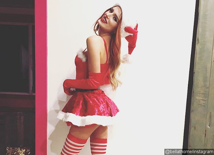 Bella Thorne Dresses as Sexy Santa for Christmas, Says 2016 Is an Emotional-Train Wreck-Clusterf**k
