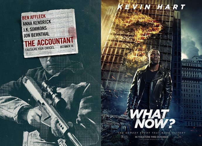 Ben Affleck's 'The Accountant' Debuts Atop Box Office, 'Kevin Hart: What Now?' Opens Strong at No. 2