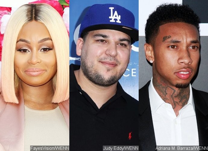 Blac Chyna Believes That Rob Kardashian and Tyga Are Tag Teaming Against Her