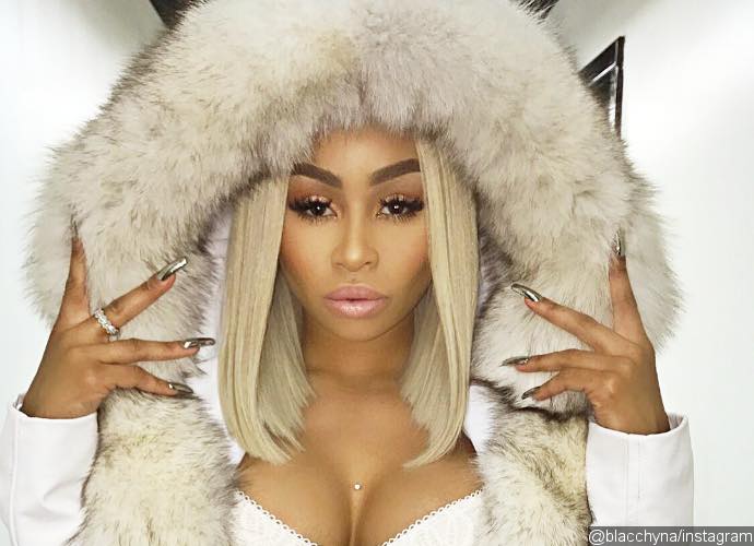 Blac Chyna Flaunts Ample Cleavage in Sheer Bustier - See the Sexy Pics!
