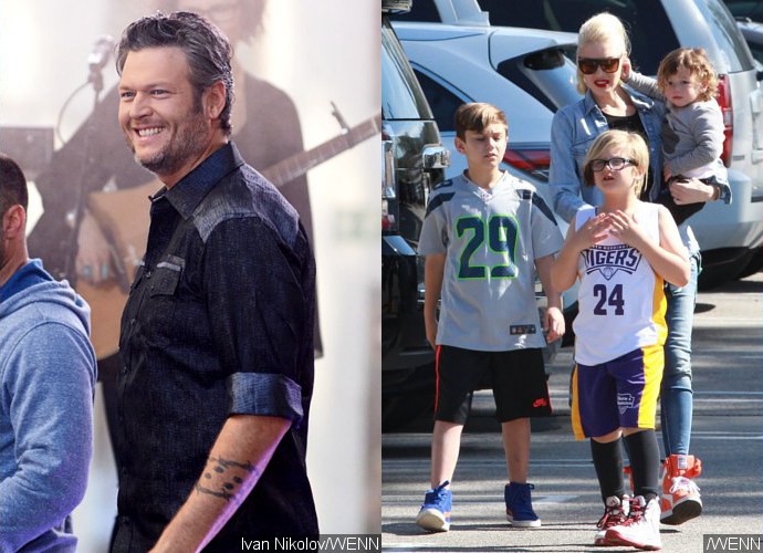 Blake Shelton Has Trouble Getting Along With Gwen Stefani's Kids?
