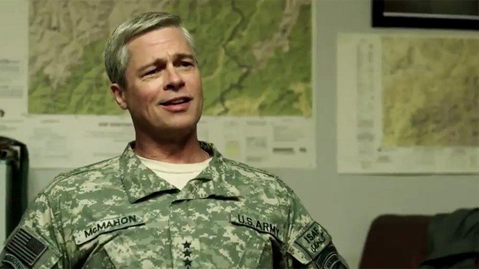 Brad Pitt Is Cocky General in Teaser for Netflix's 'War Machine'