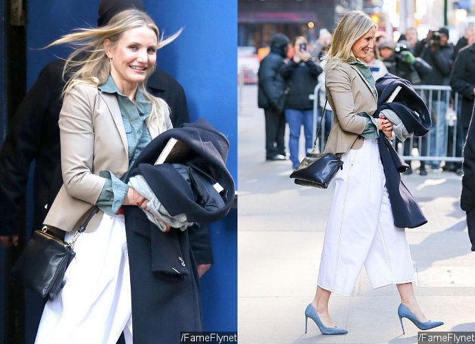 Is Cameron Diaz Pregnant? Actress Hides Tummy With Coat