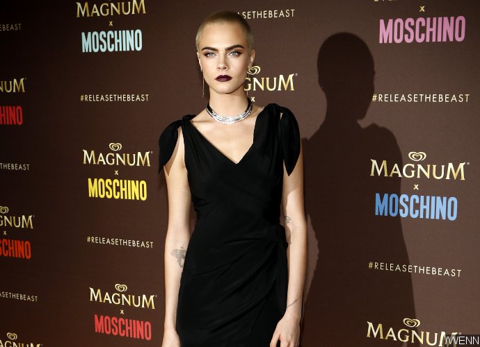 Cara Delevingne Goes Braless in Sheer Top, Exposes Naked Butt for GQ