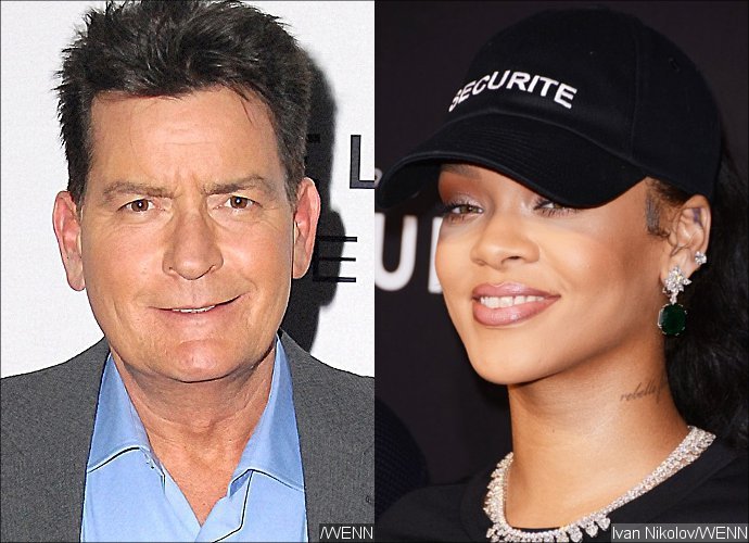 Charlie Sheen May Reignite Rihanna Feud by Calling Her a 'B***h'
