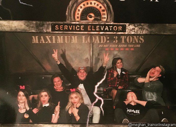 Chloe Grace Moretz and Brooklyn Beckham Joined by Meghan Trainor on Disneyland Date